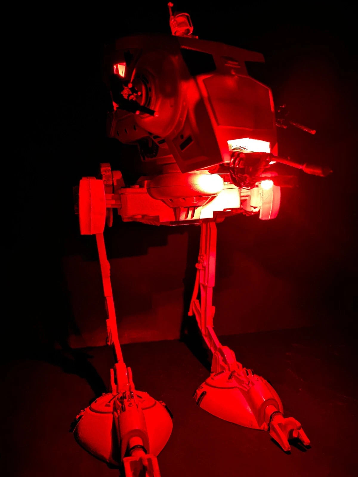 Vintage Star Wars AT ST Night Fang Mauler | Mandalorian Custom Sith hand painted