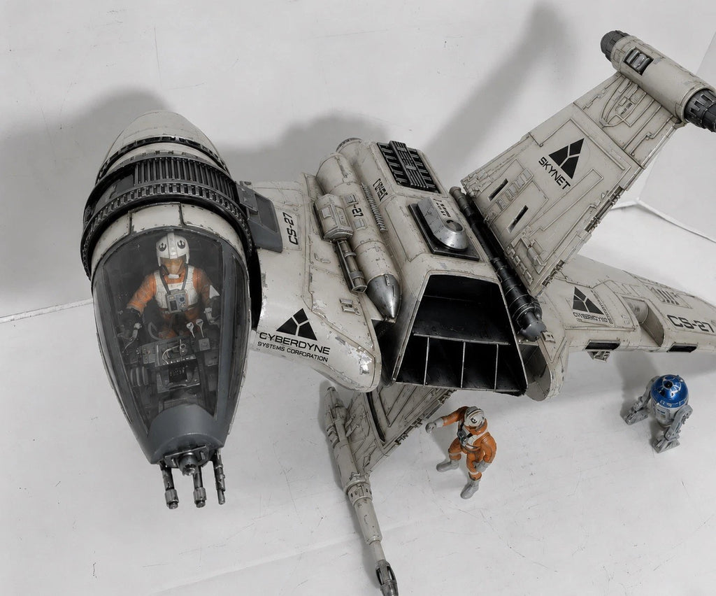 Terminator commission Hunter Killer Skynet Cyberdyne Kenner Custom Diorama