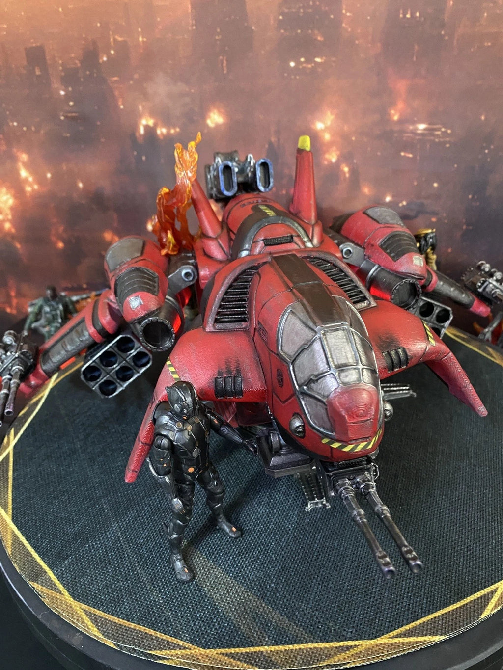 Klandathu Scorchspear Gunship – Starship Troopers Mobile Infantry Assault Custom