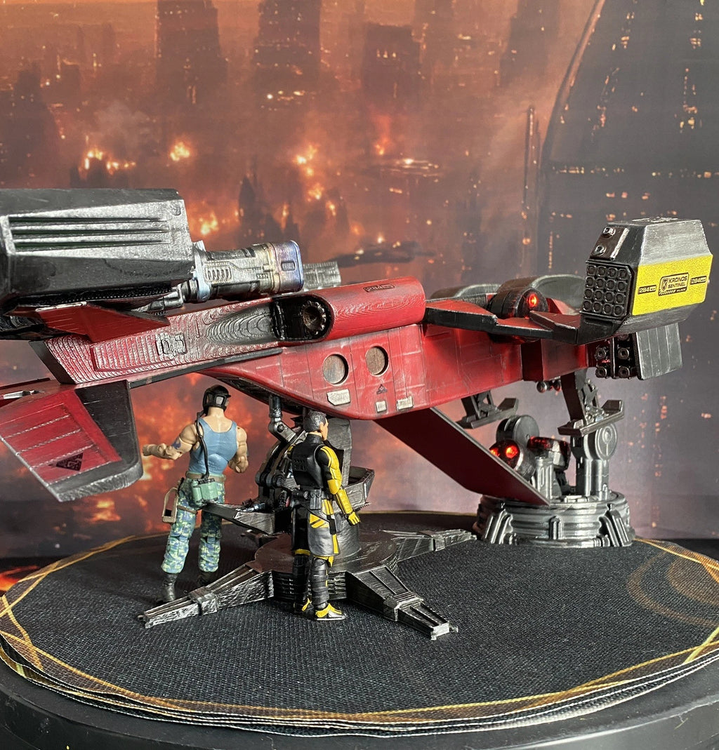 Romulus ALIENS Red Siren MR-13 Gunship Nostromo Weyland-Yutani Vintage custom