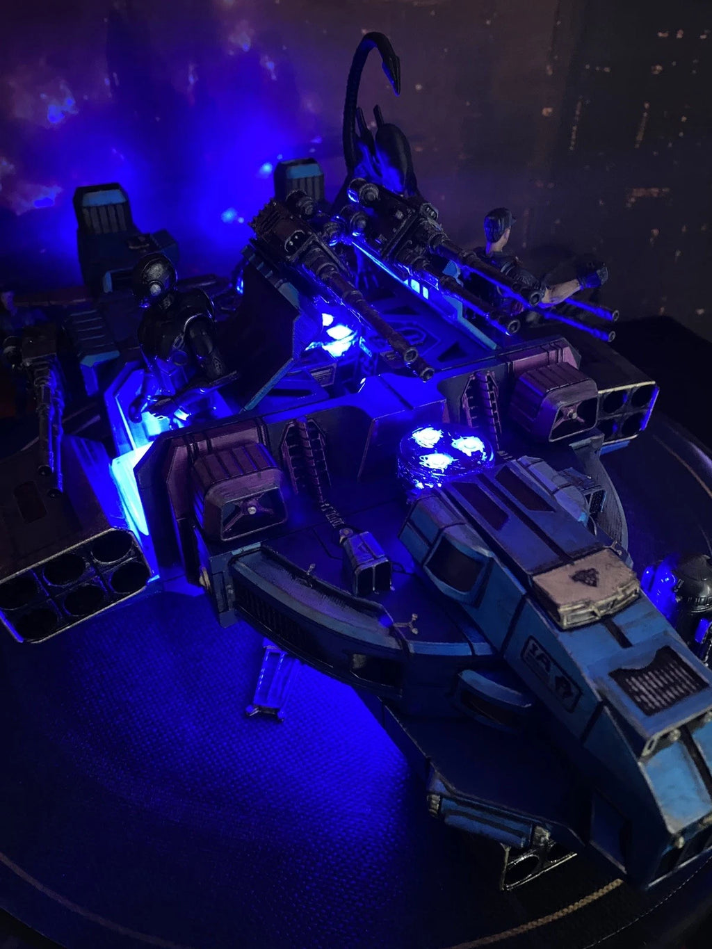 Aliens Weyland Yutani Siege Lander | Custom Colonial Marine Gunship Romulus APC