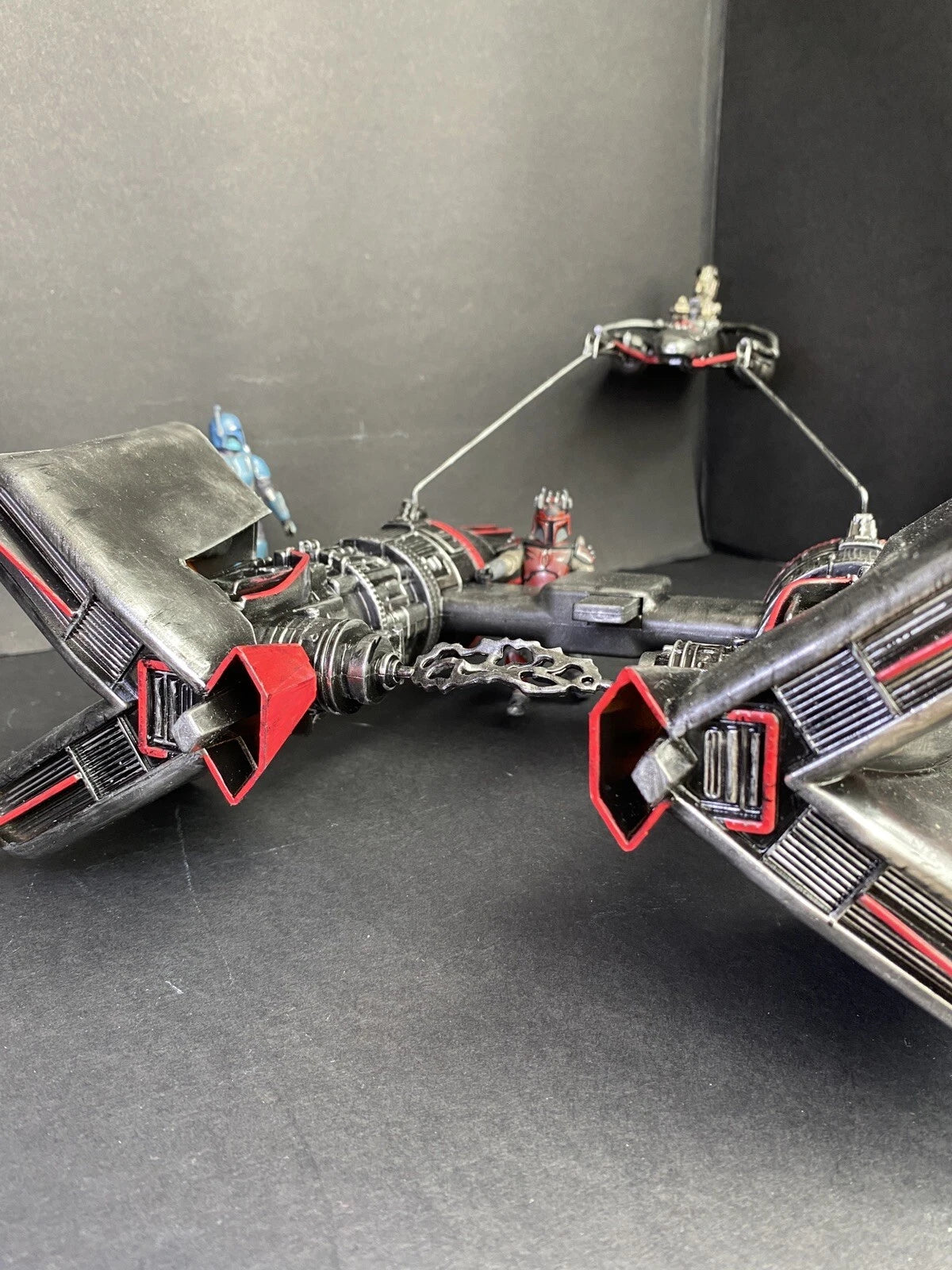 Star Wars Death Watch Pod Racer Original 1999 Kenner Vintage Black Series Empire - view 2