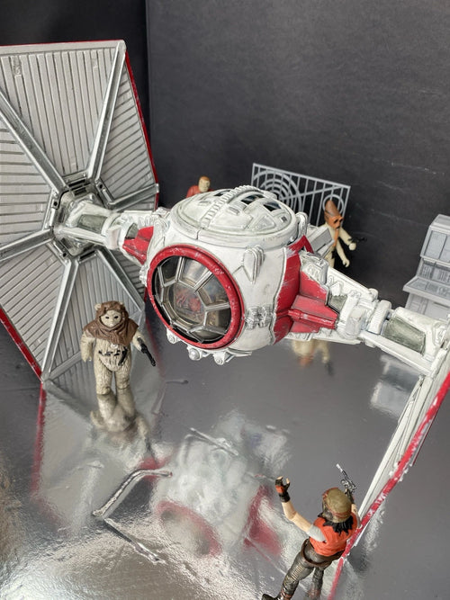 Star Wars TIE Fighter Vintage Collection Imperial Empire Sith Custom Starfighter