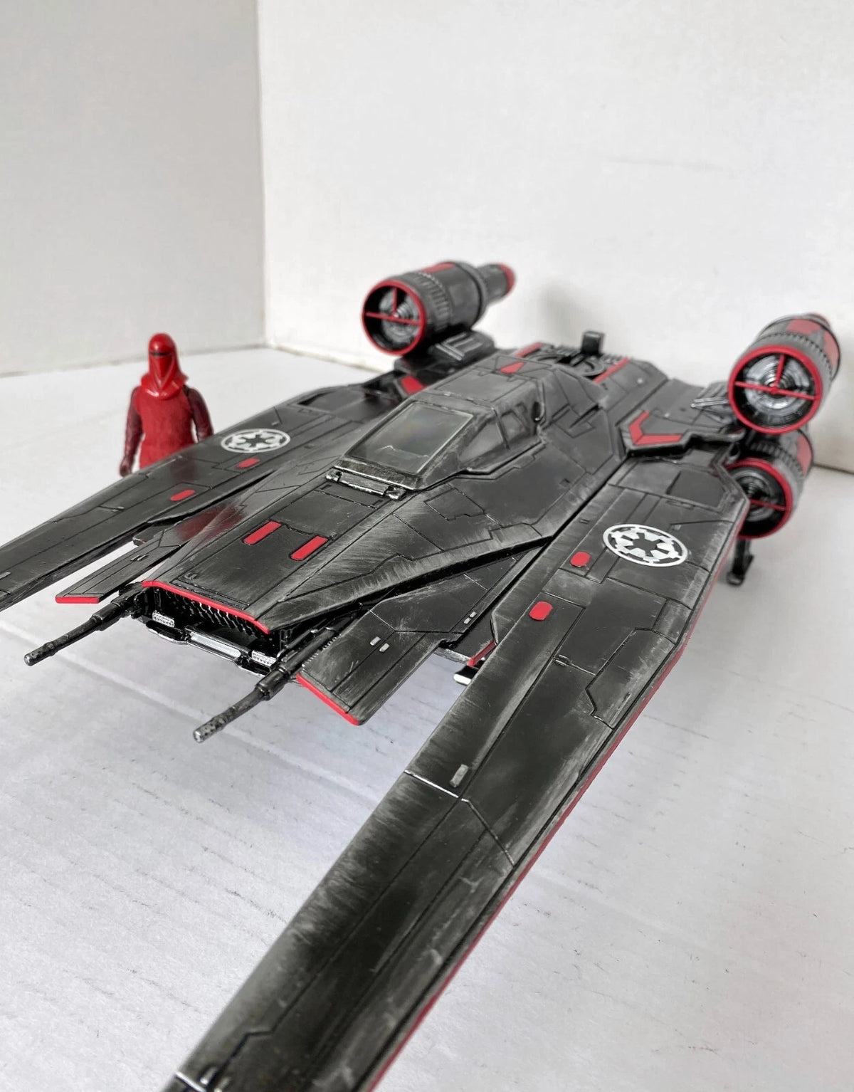 Night Reaver Star Wars Royal Guard Imperial U Wing Shuttle Vintage Kenner Sit