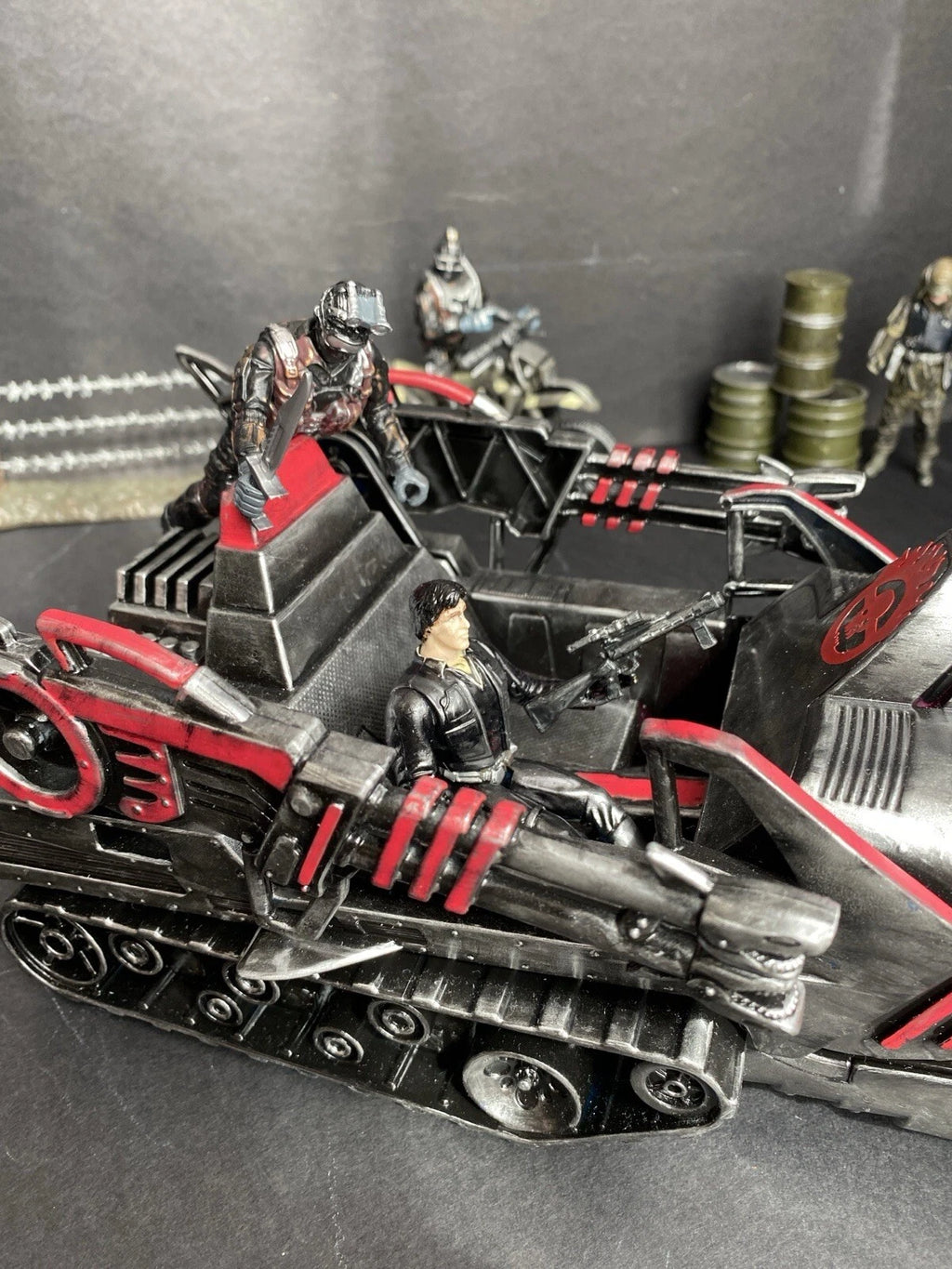 GI JOE COBRA DEVELOPMENTAL TERROR TANK 1:18 Rare Collectible Vintage Custom