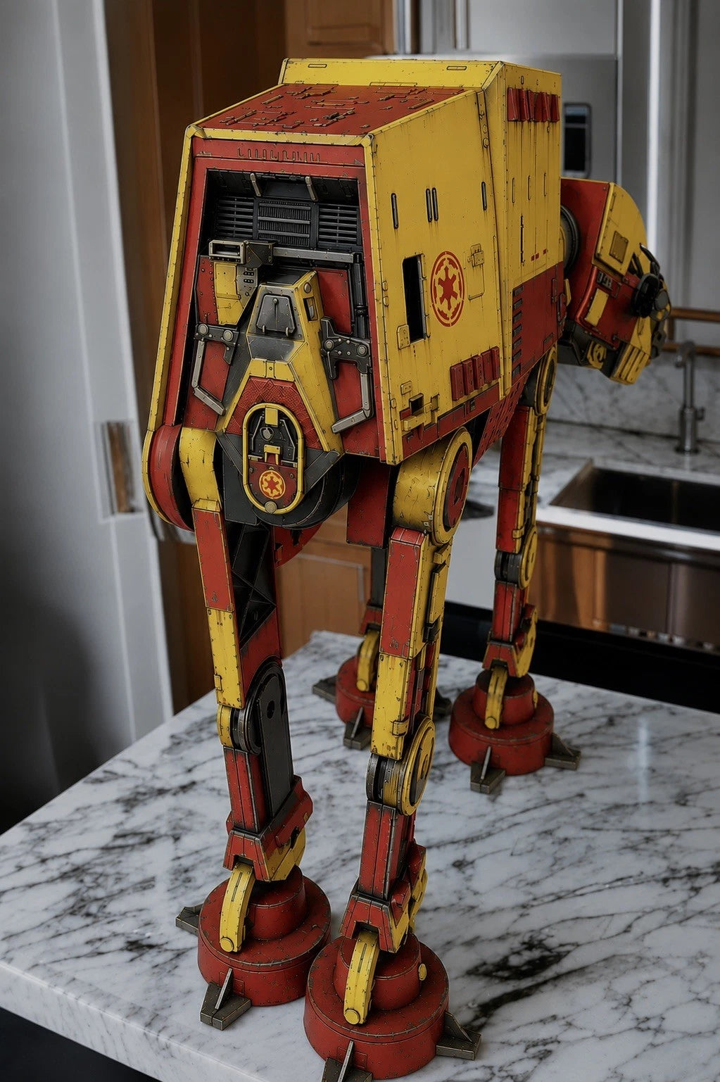 STAR WARS AT-AT WALKER CUSTOM COMMISSION HOTH EMPIRE STRIKES BACK VINTAGE KENNER