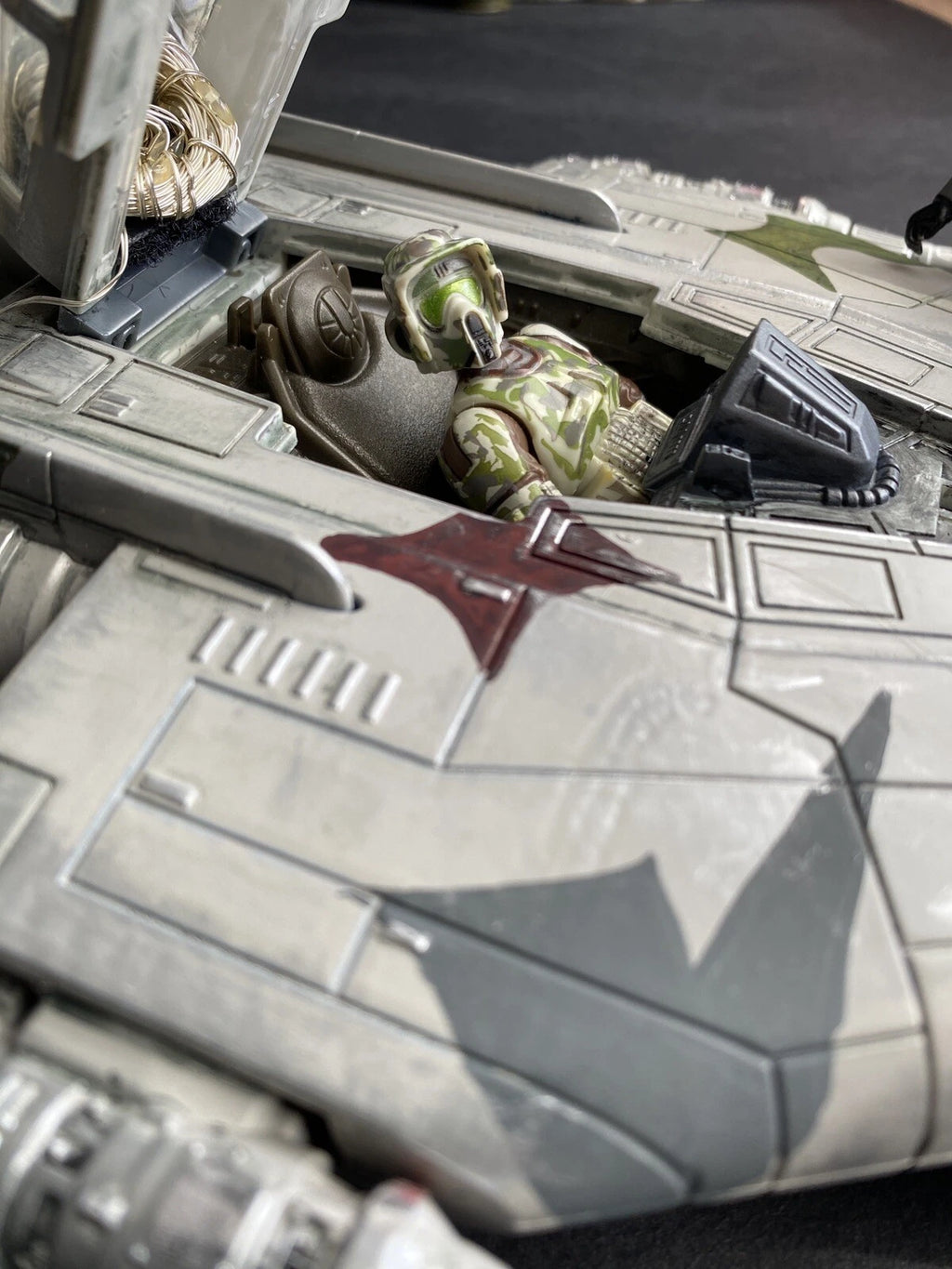 A-Wing “Hunter’s Fang” –  Rebel Interceptor Kashyyyk Camo Starfighter Star Wars - view 15