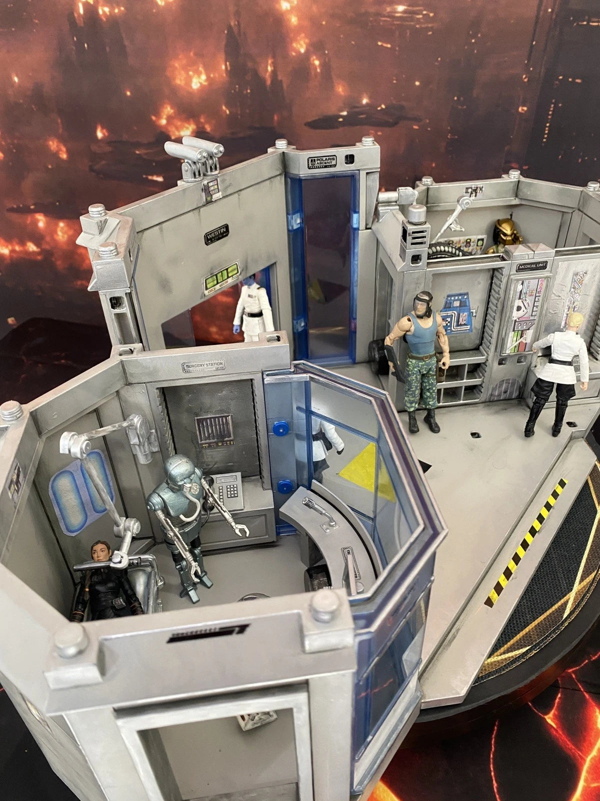 Stranger Things WARD-6 “HAWTHORNE ANNEX” | Blacksite Medical Containment Diorama
