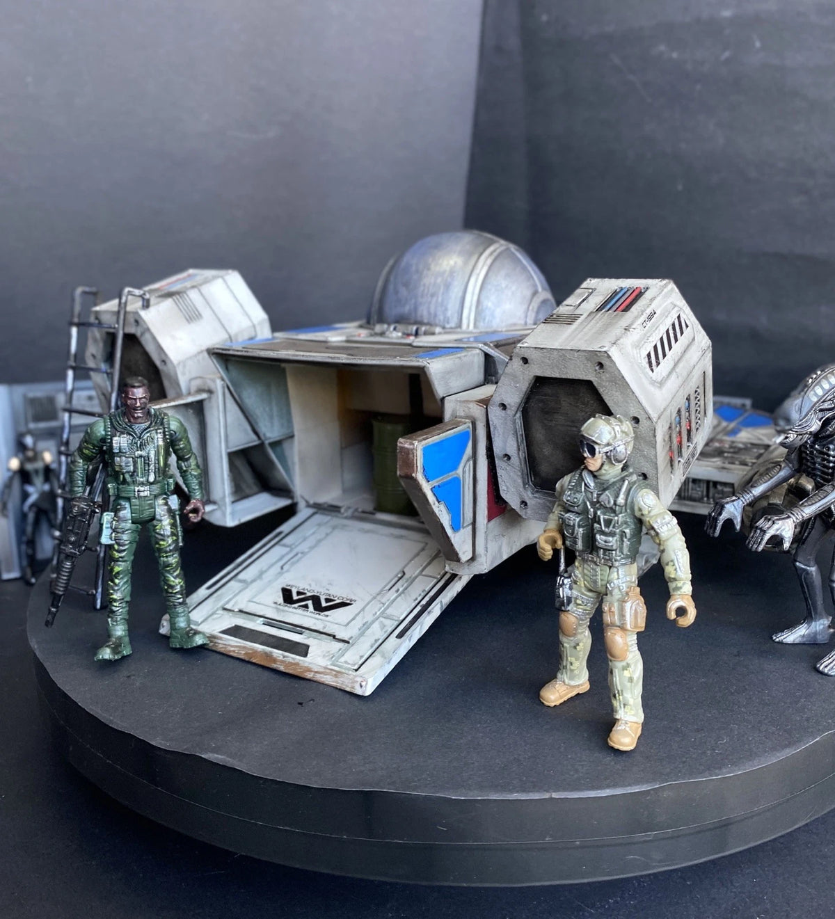 “SKYLOCK” Dropship Gun-Barge – Starship Troopers Mobile Infantry Assault Custom