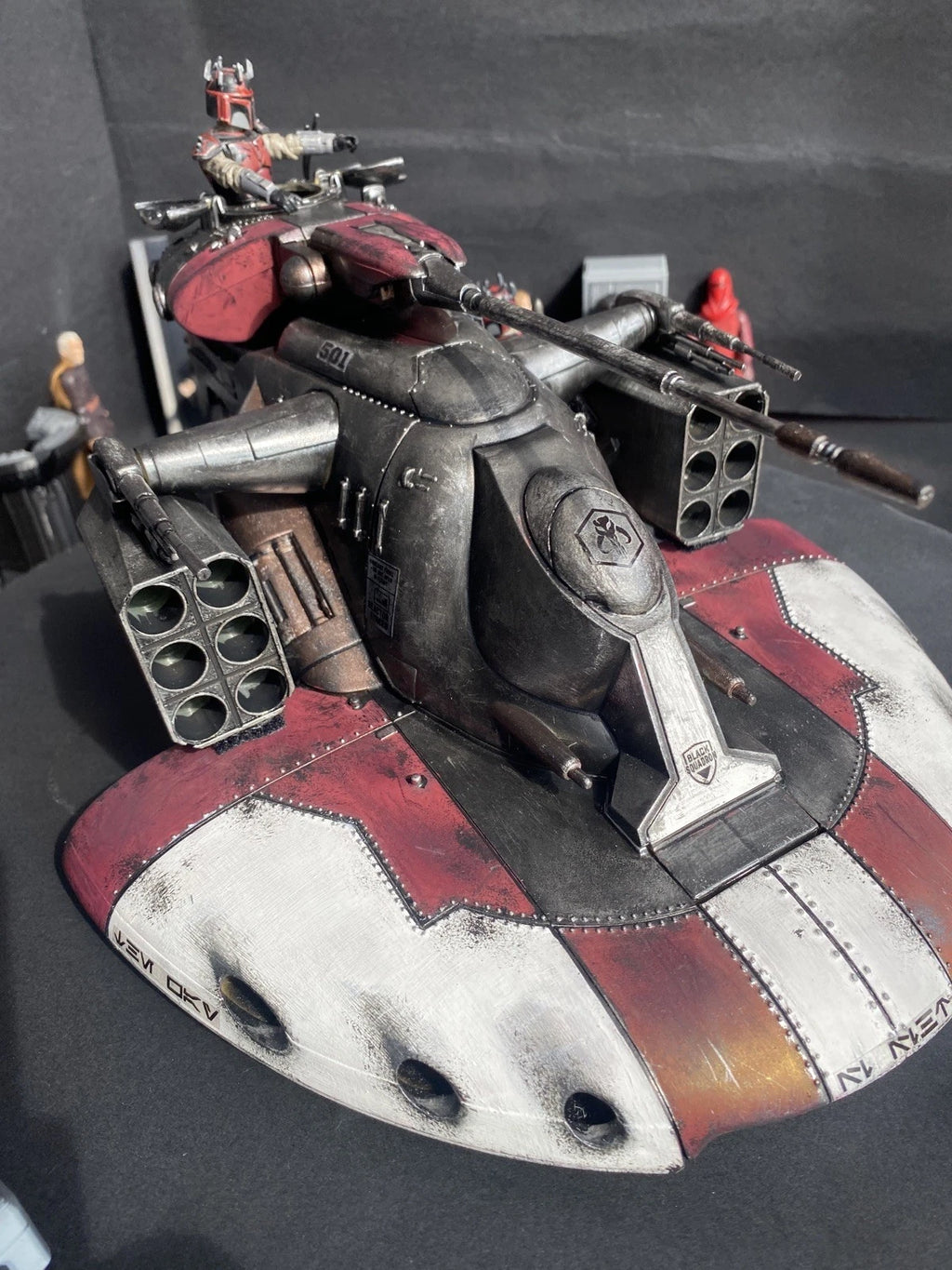 Star Wars AAT Armored Assault Tank Custom Mandalorian The Clone Wars Collectible