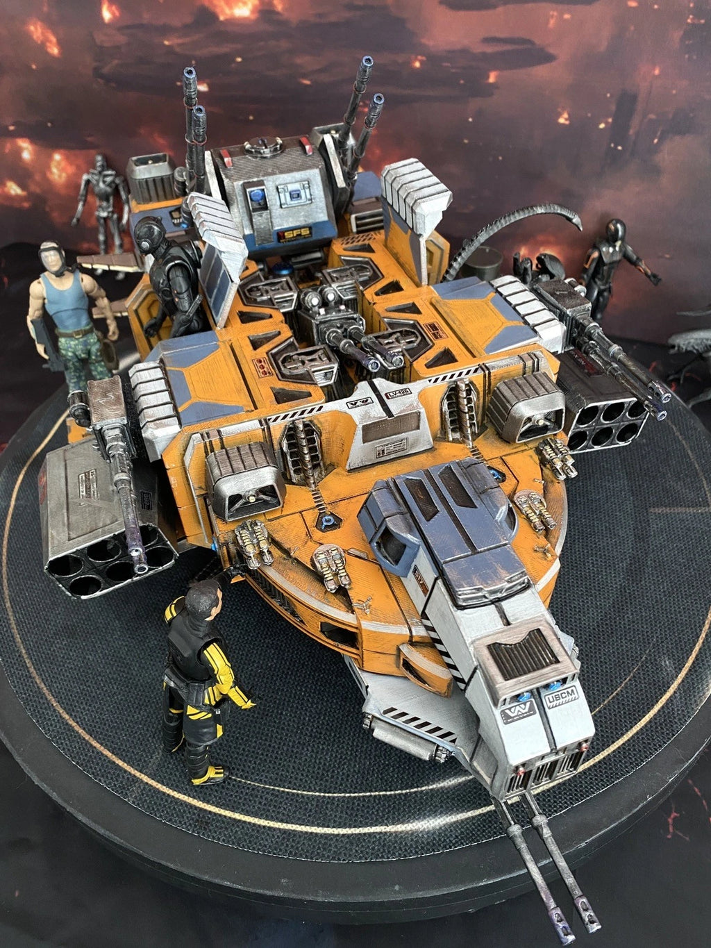 Tai Yong  NEX-8 Blacksite Carrier | Custom Deus Ex Corporate Assault Craft