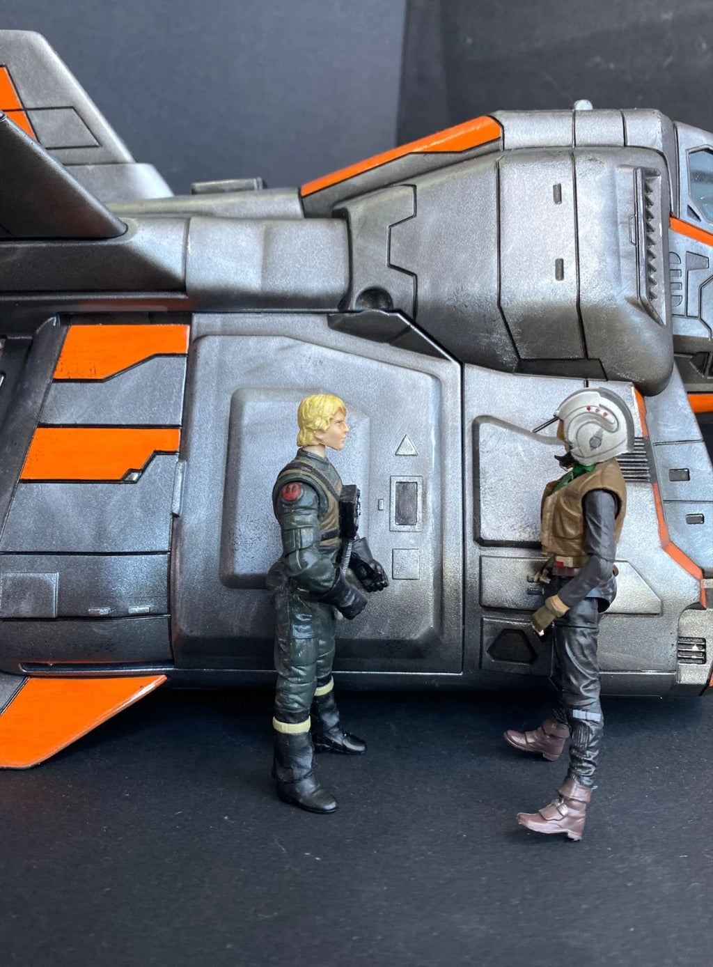 Star Wars Shuttle Gunship Transport Andor Rogue One Clone Wars vintage Custom