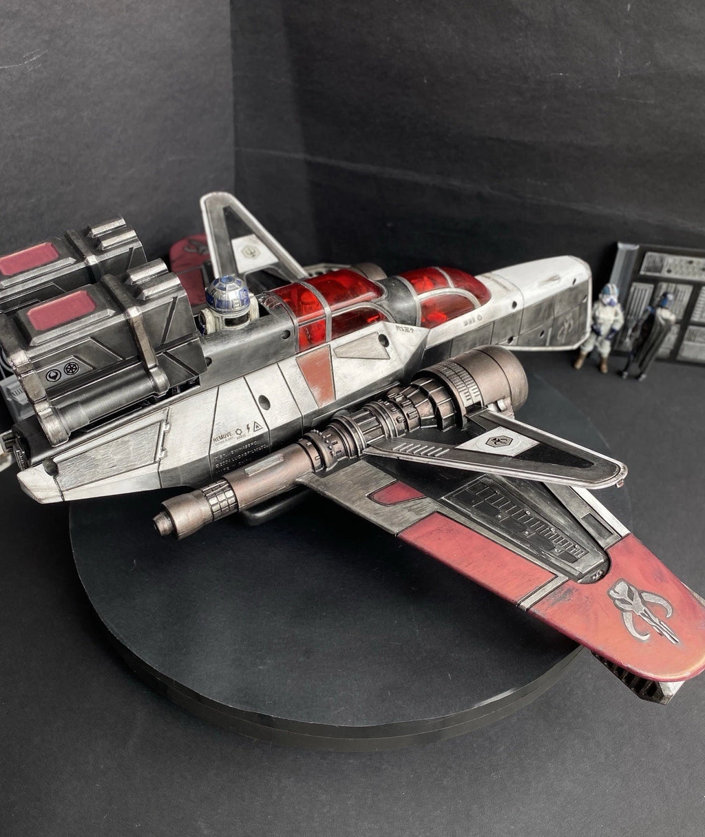 “Red Wraith” Mandalorian ARC 170 Starfighter Star Wars Andor Republic Vintage
