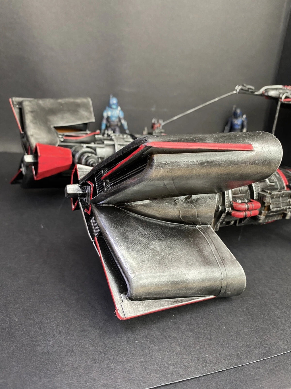 Star Wars Death Watch Pod Racer Original 1999 Kenner Vintage Black Series Empire - view 22