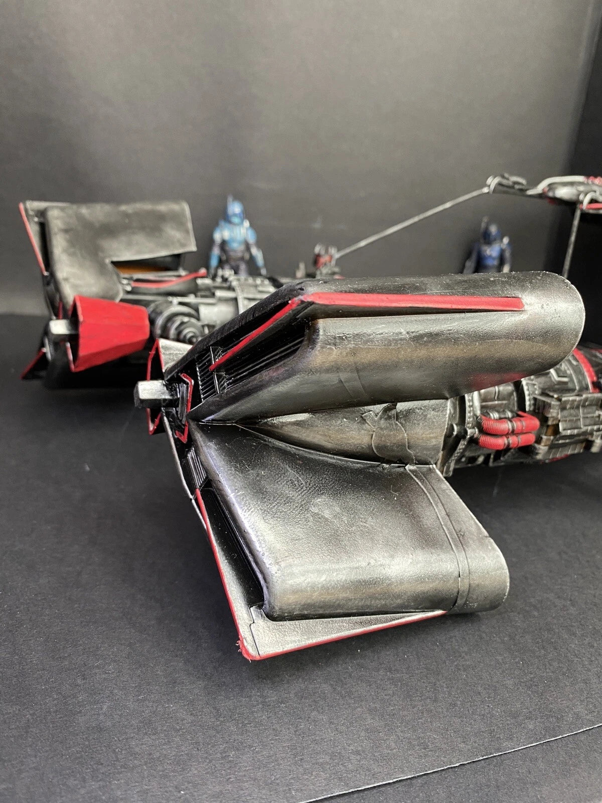 Star Wars Death Watch Pod Racer Original 1999 Kenner Vintage Black Series Empire - view 22