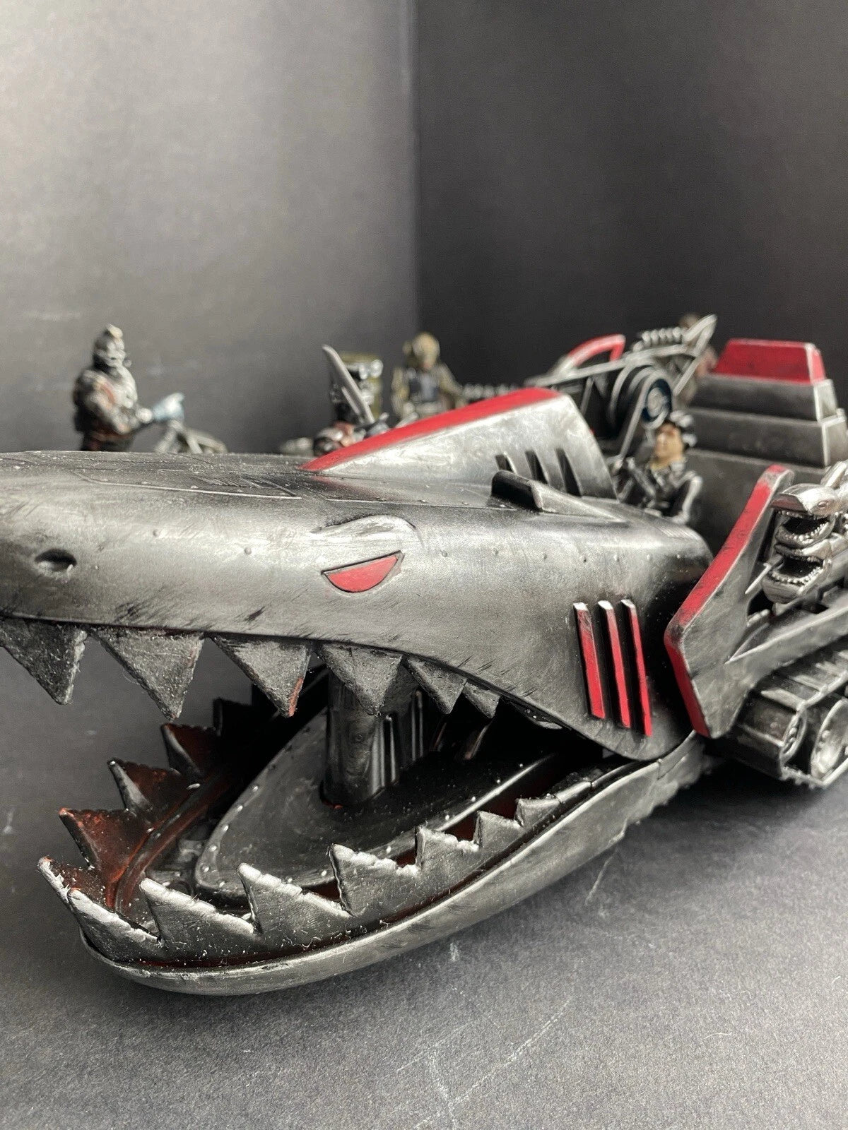 GI JOE COBRA DEVELOPMENTAL TERROR TANK 1:18 Rare Collectible Vintage Custom