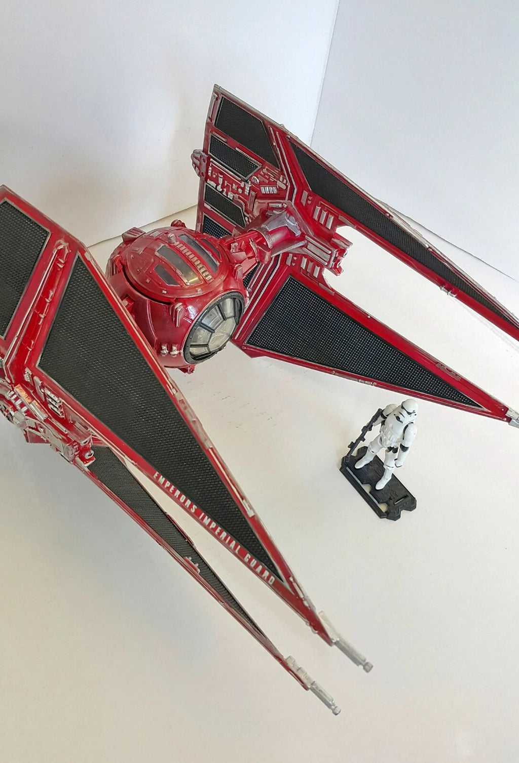 Star Wars TIE Interceptor Imperial Fighter Vintage Collection TVC Kenner Custom
