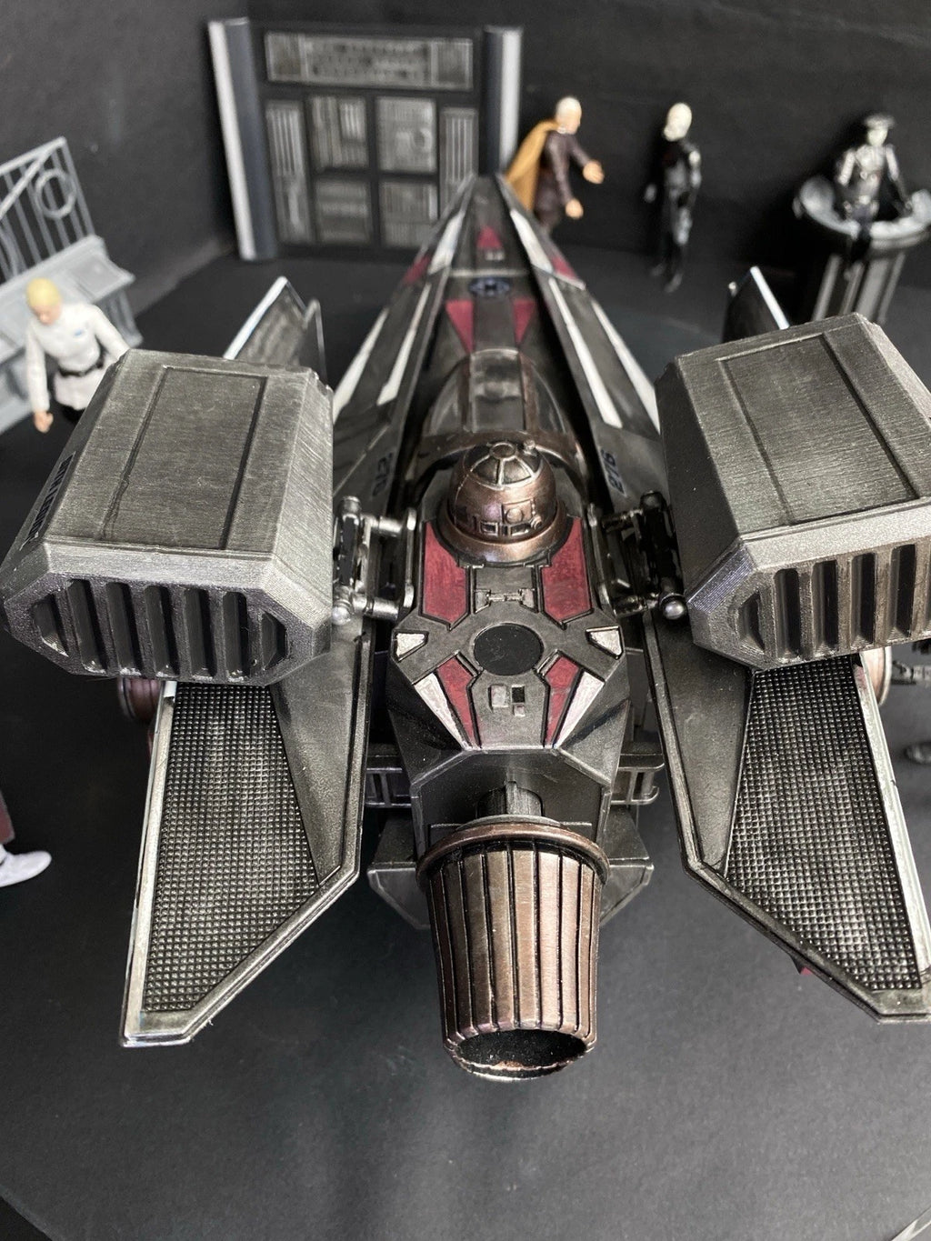 Andor Star Wars Hoth PHX-276 BRAVO V-Wing Interceptor Endor Sith Vintage Kenner