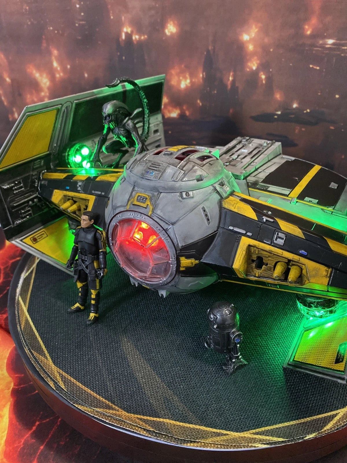 Mega-City Blockade Interceptor Commission | Judge Dredd Custom Vehicle / Diorama
