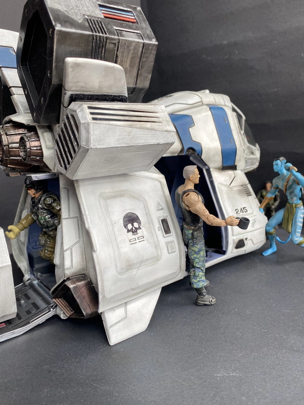 Avatar Way of Water RDA VTOL Dropship Pandora fire and ash Custom