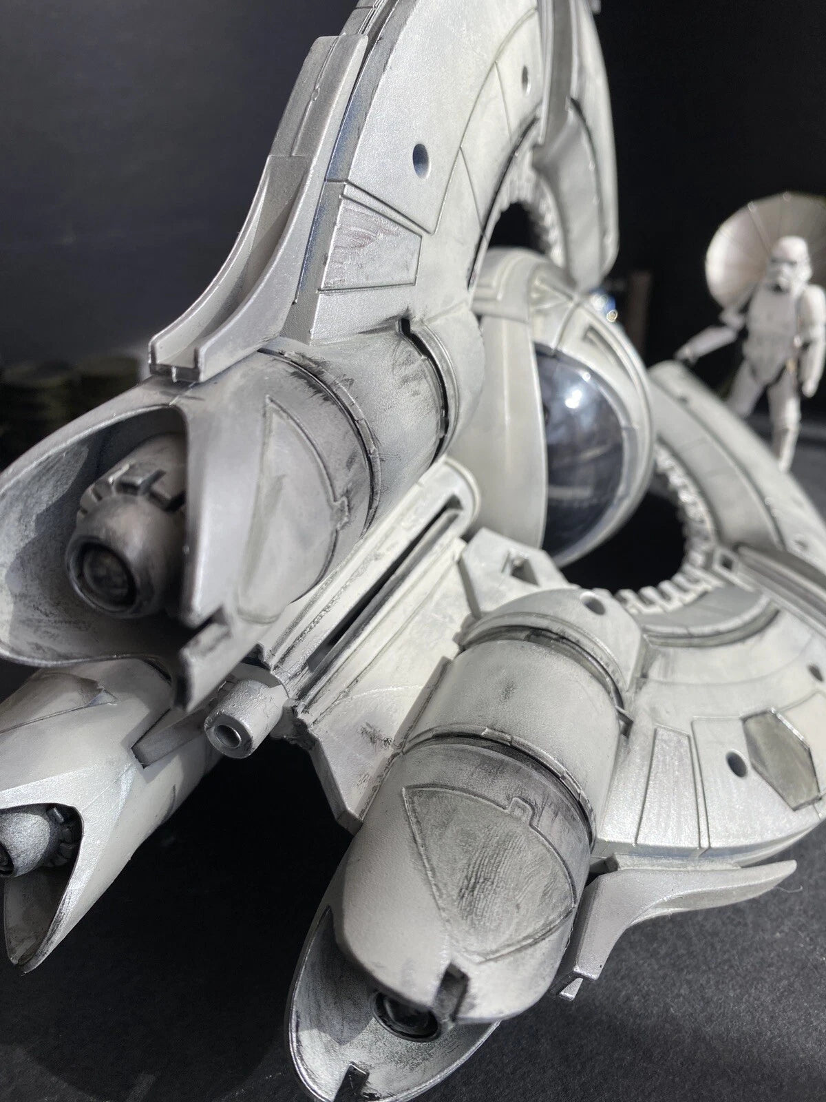 Star Wars Eclipse Tri-Fighter Custom CIS Droid Interceptor Vintage Kenner  - view 16
