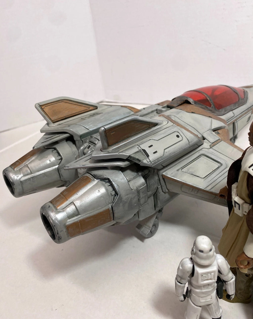 Star Wars Crimson Glass Starfighter Custom Ahsoka Rebels Clone Wars Mandalorian
