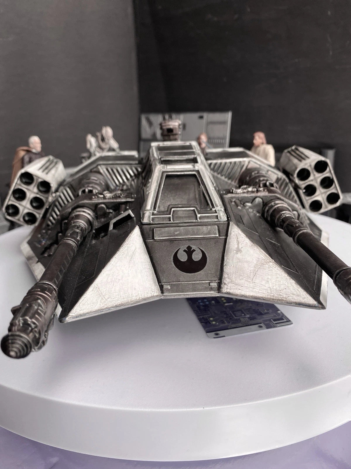 Star Wars Rebel Snowspeeder Midnight Raptor X9 Collector Andor Exclusive Custom
