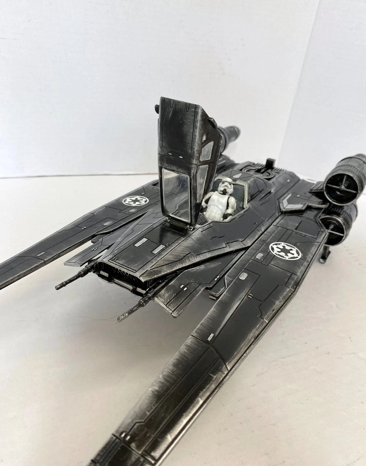 Star Wars Andor U Wing Imperial Sith Vintage Kenner Custom Empire Collectible - view 21