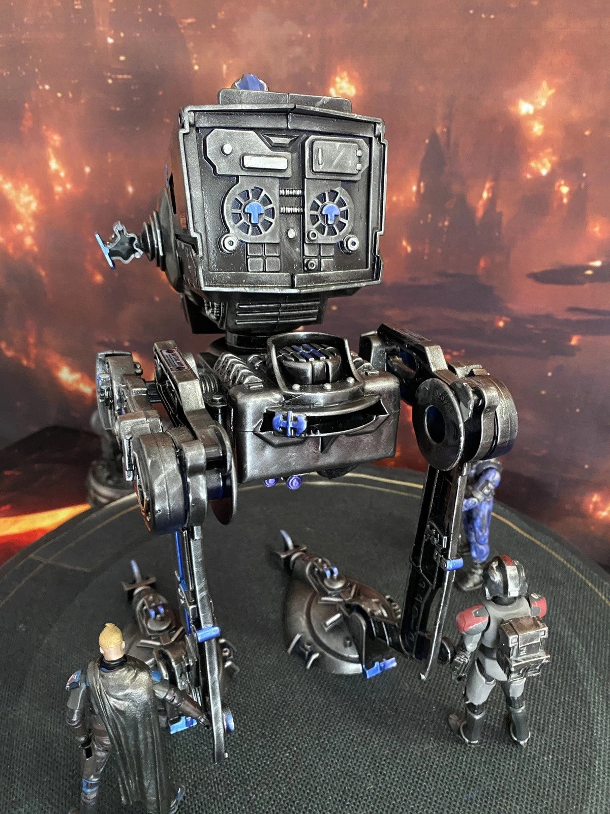 STAR WARS CUSTOM SHADOW TALON AT-ST COMMISSION HANDMADE VINTAGE KENNER COLLECTOR