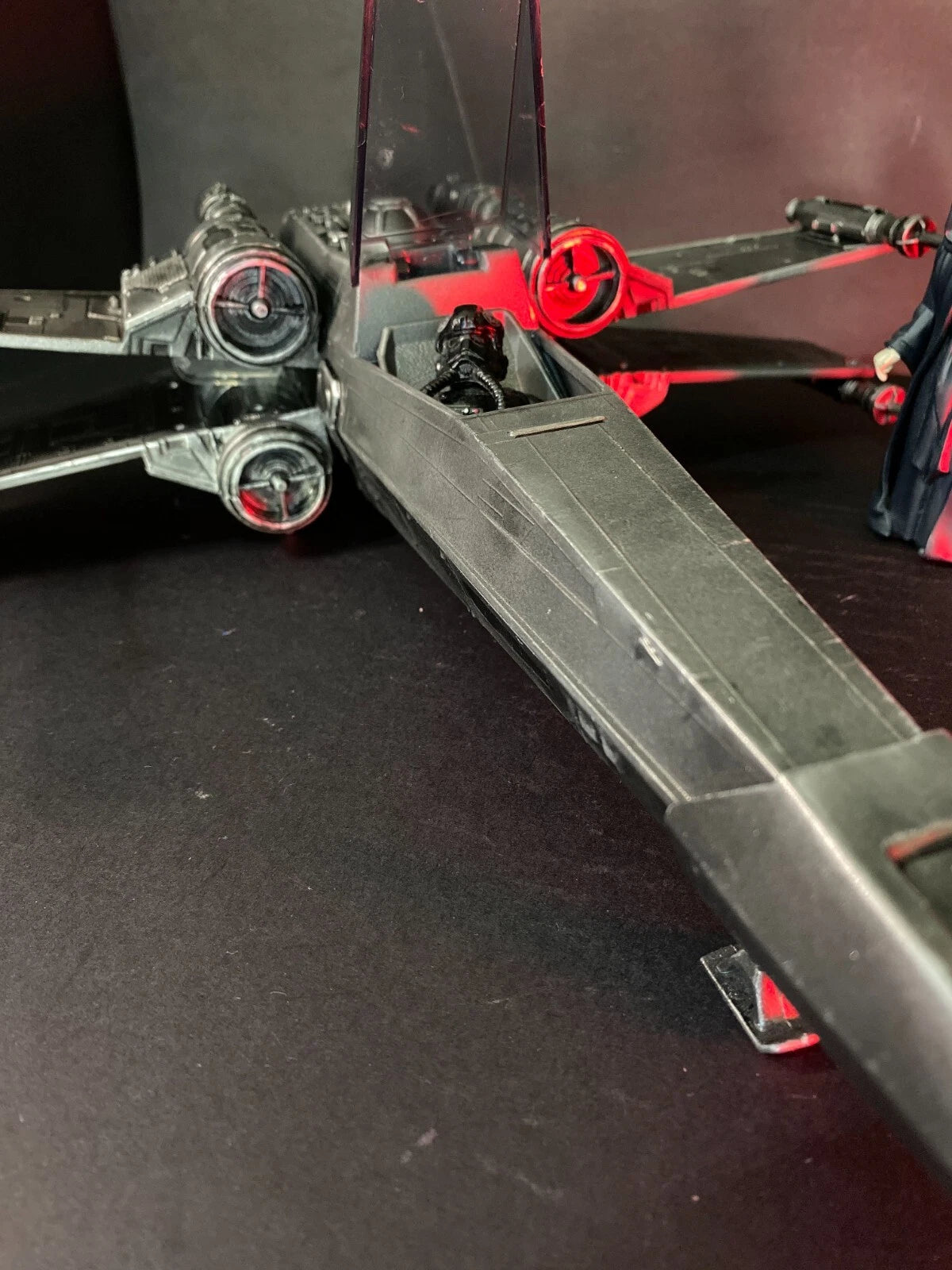 Prototype Star Wars X Wing Sith Fighter Palpatine Vintage TVC Custom Collectible