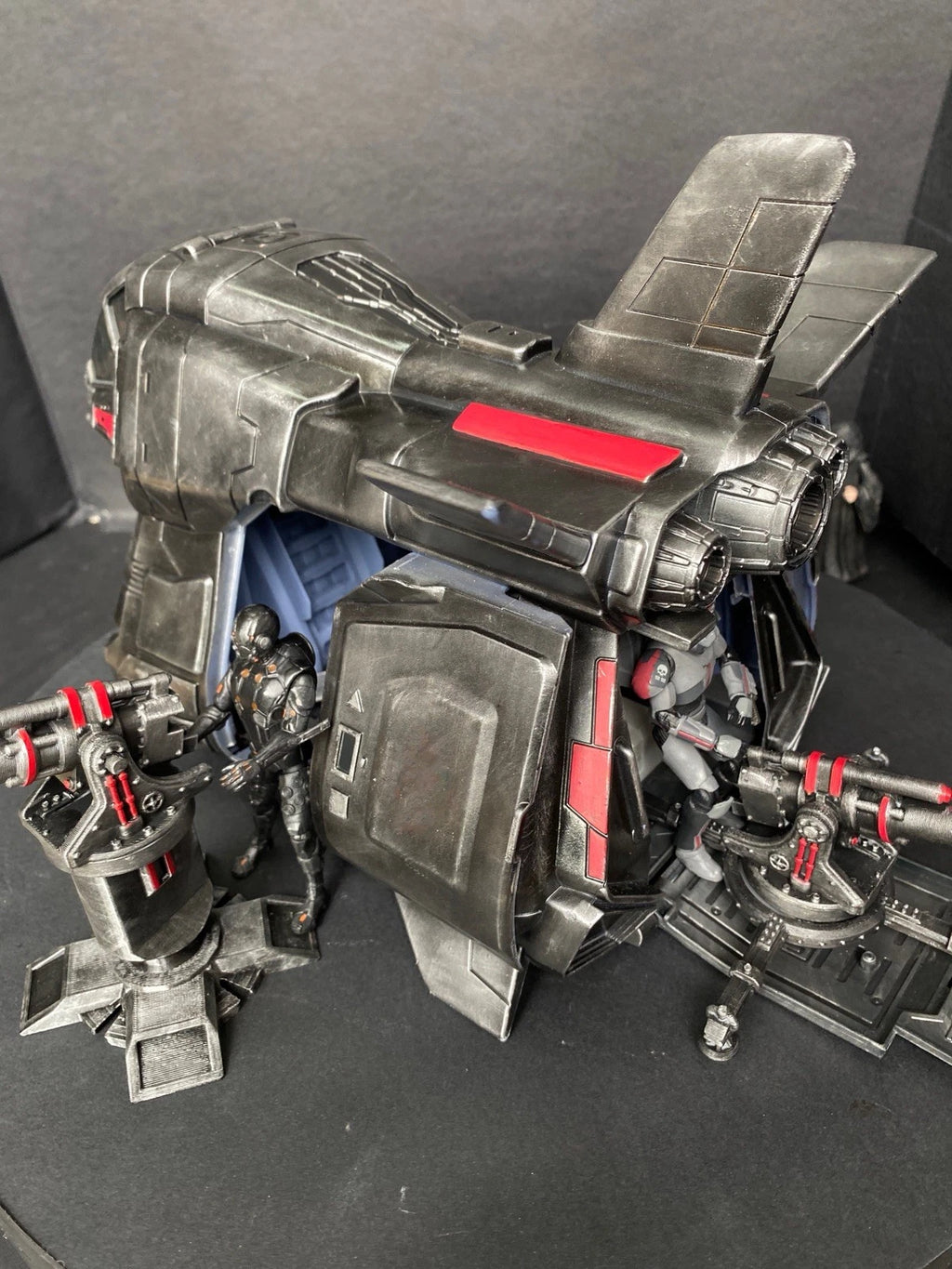 Terminator Future War Skynet Hunter Killer Gunship T-800 Resistance Custom