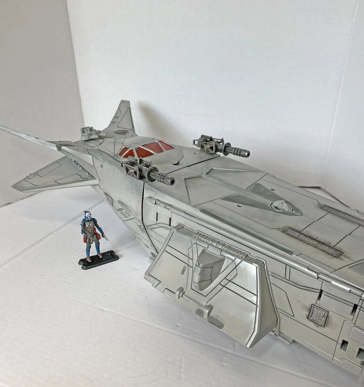 Star Wars Mandalorian Starfighter Bo Katan Kryze Diorama Mandalore Playset - view 18