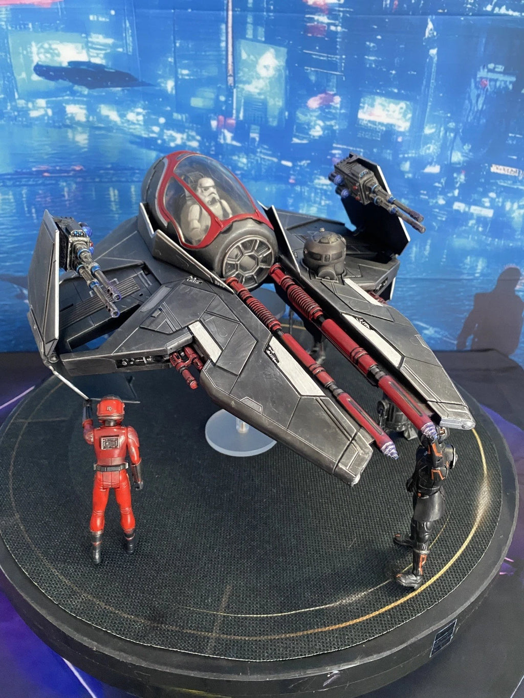 Star Wars Imperial Starfighter Andor Mandalorian Sith Empire Custom collectible