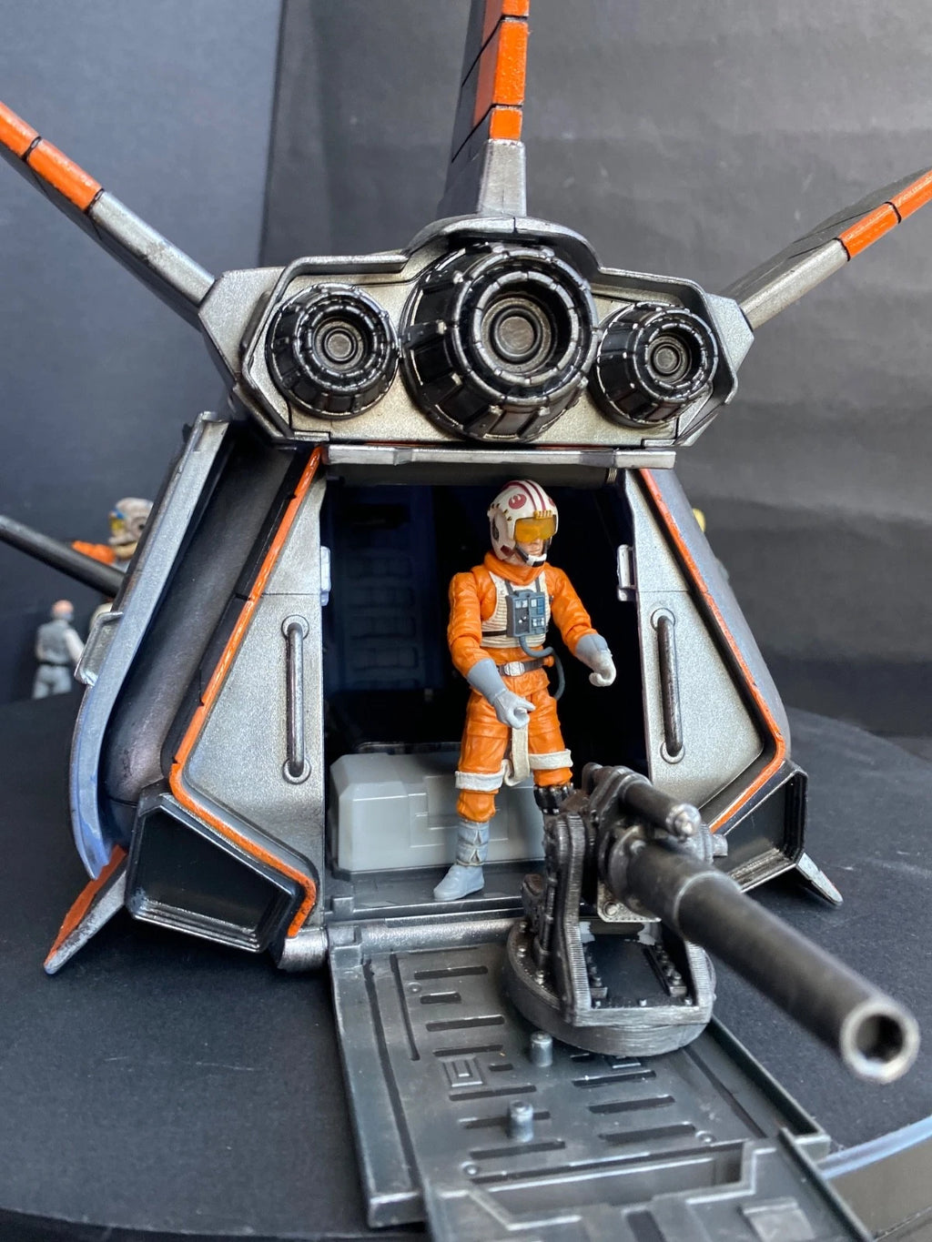 Star Wars Shuttle Gunship Transport Andor Rogue One Clone Wars vintage Custom