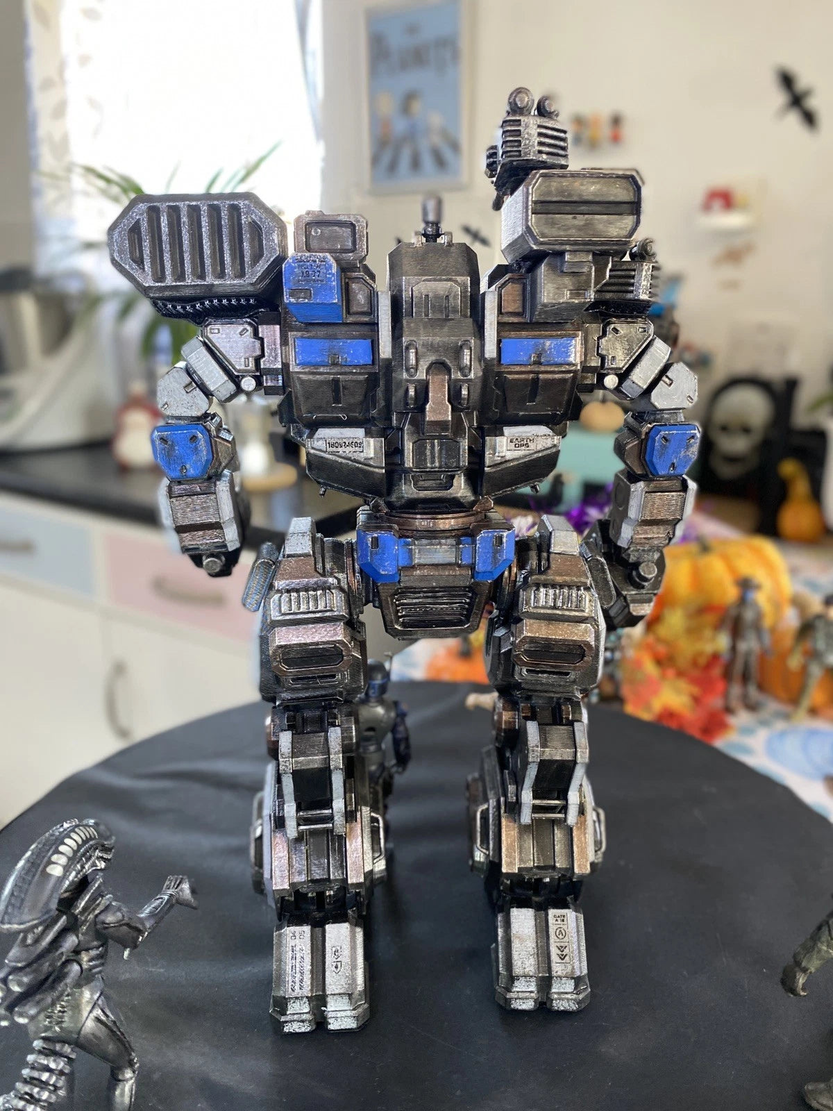 Cobra AttackMech OS-221 Urban Exo Custom Heavy Walker GI Joe vintage collectible