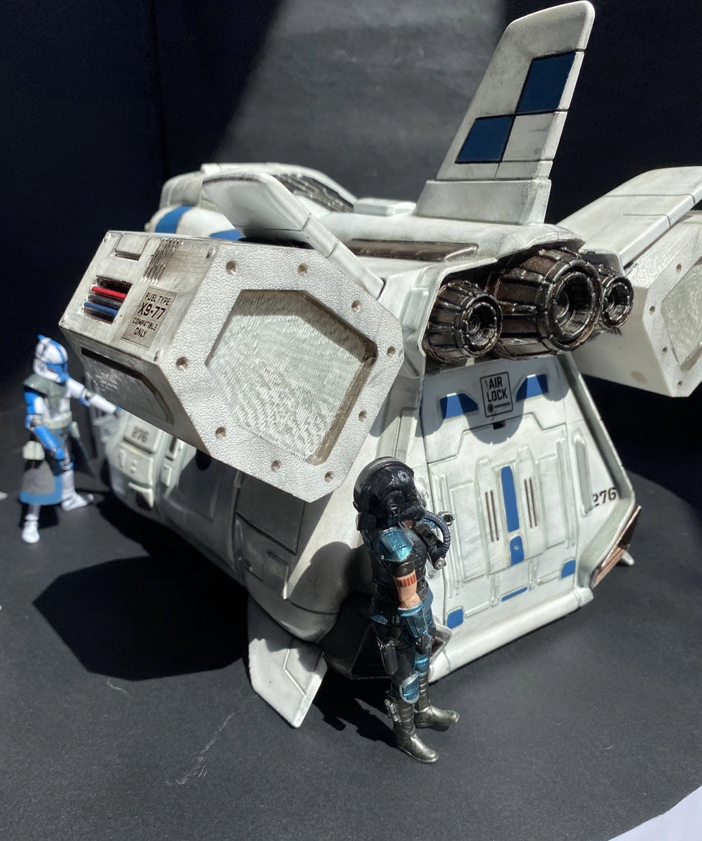 Star Wars Andor Rebel Alliance Starfighter Custom Vintage Collection Rogue One