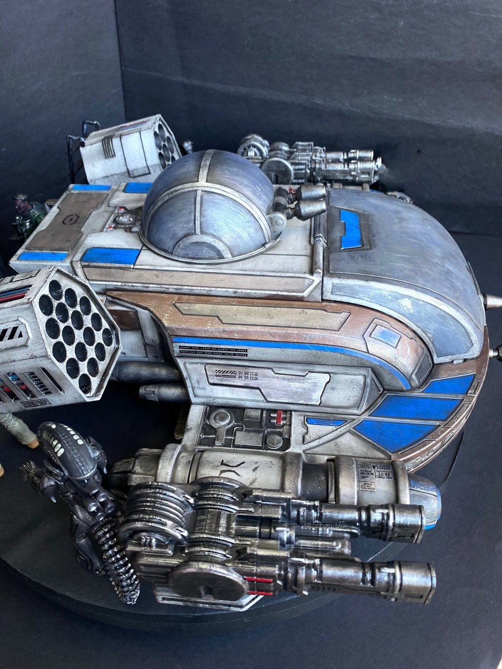 Vigilant Warden” – Custom Star Wars Dropship Andor Jedi Sith Empire Vintage