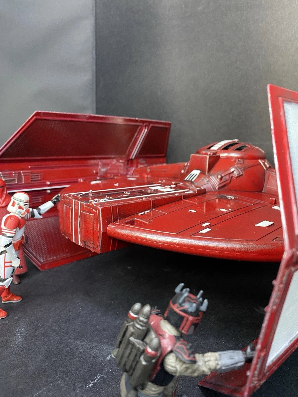 Star Wars TIE Fighter Custom Vintage Kenner Imperial Empire Sith ROTJ Collection