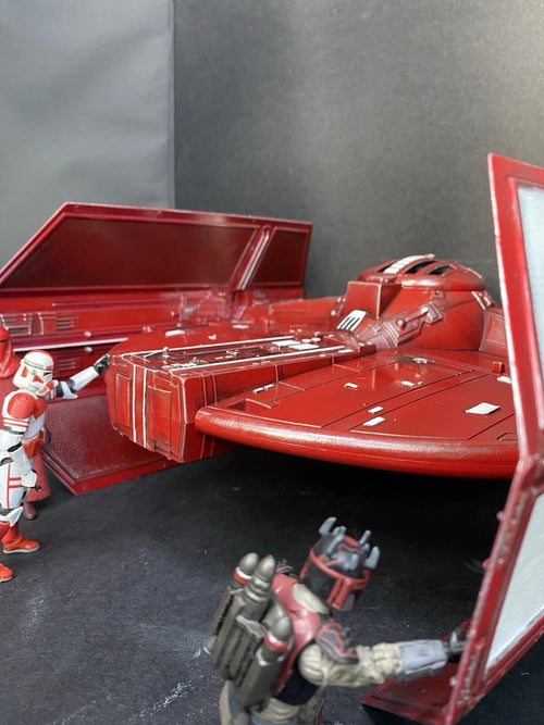 Star Wars TIE Fighter Custom Vintage Kenner Imperial Empire Sith ROTJ Collection