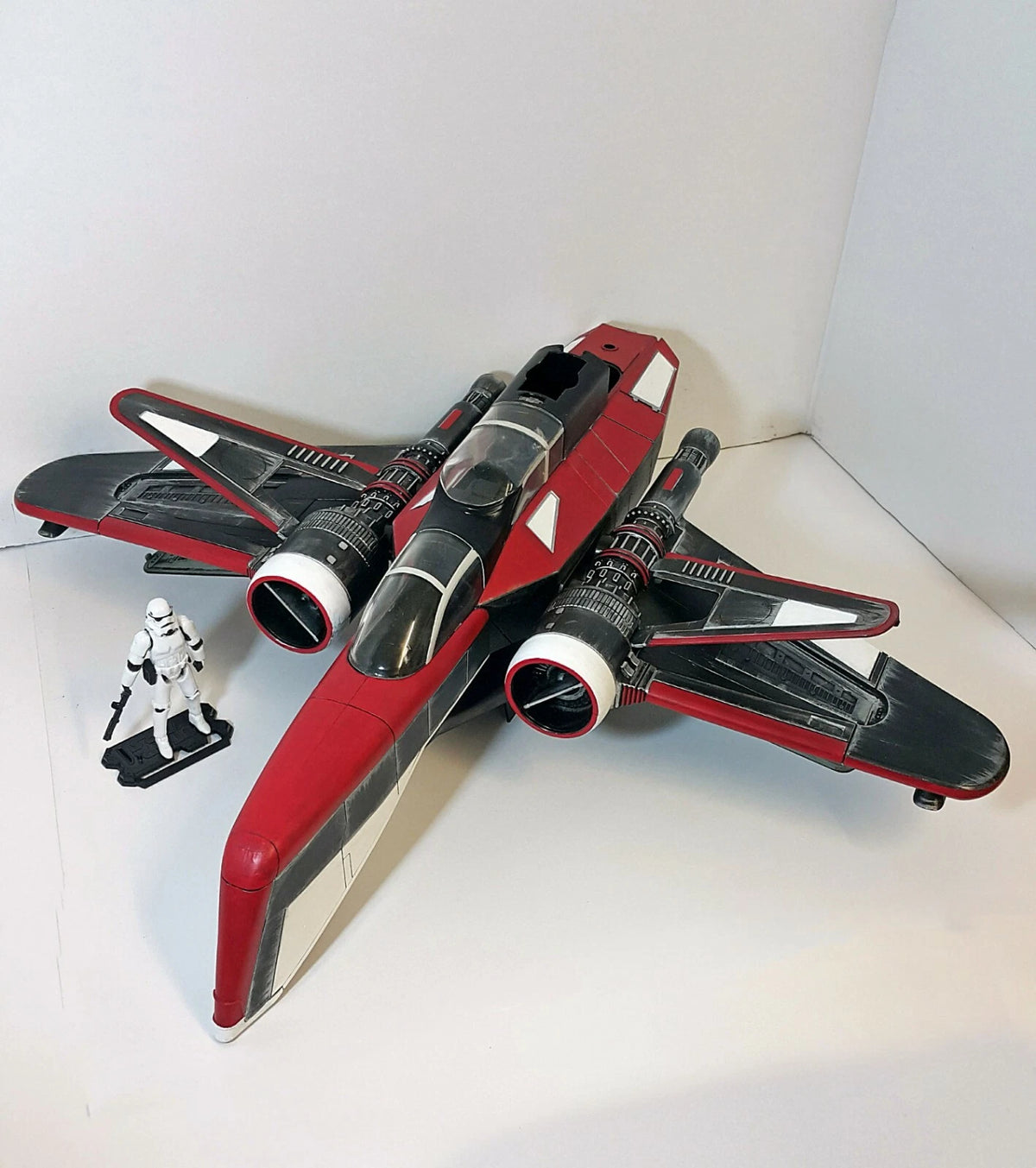 ARC-170 “Iron Viper” Assault Starfighter | Custom Star Wars Gunship Build - view 14