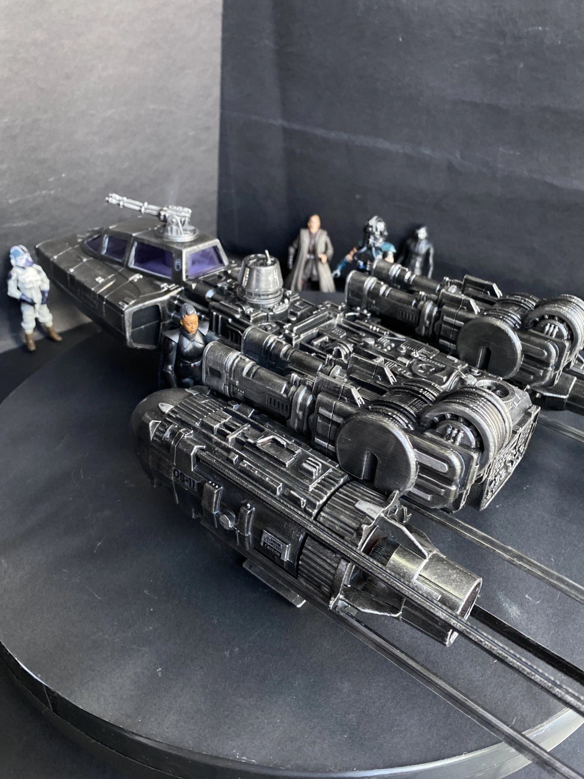 ‘Gravewing’ Y-Wing Gunship – Star Wars Vintage Andor vintage kenner collectible
