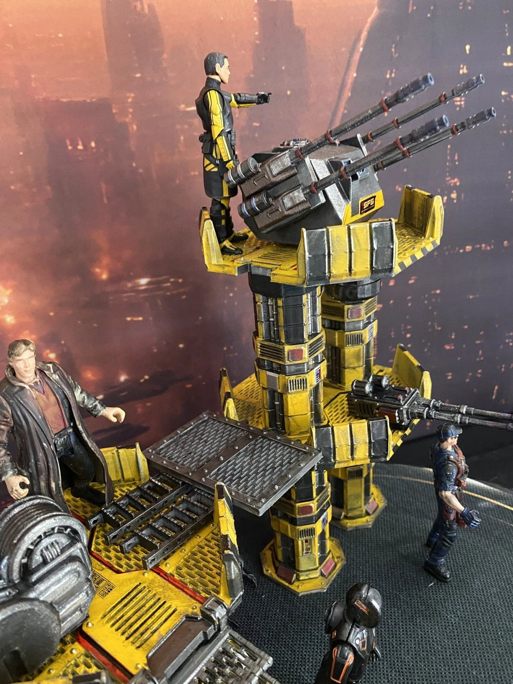 Siegebreaker Bastion | Custom Star Wars Defence Tower Empire Vintage Diorama