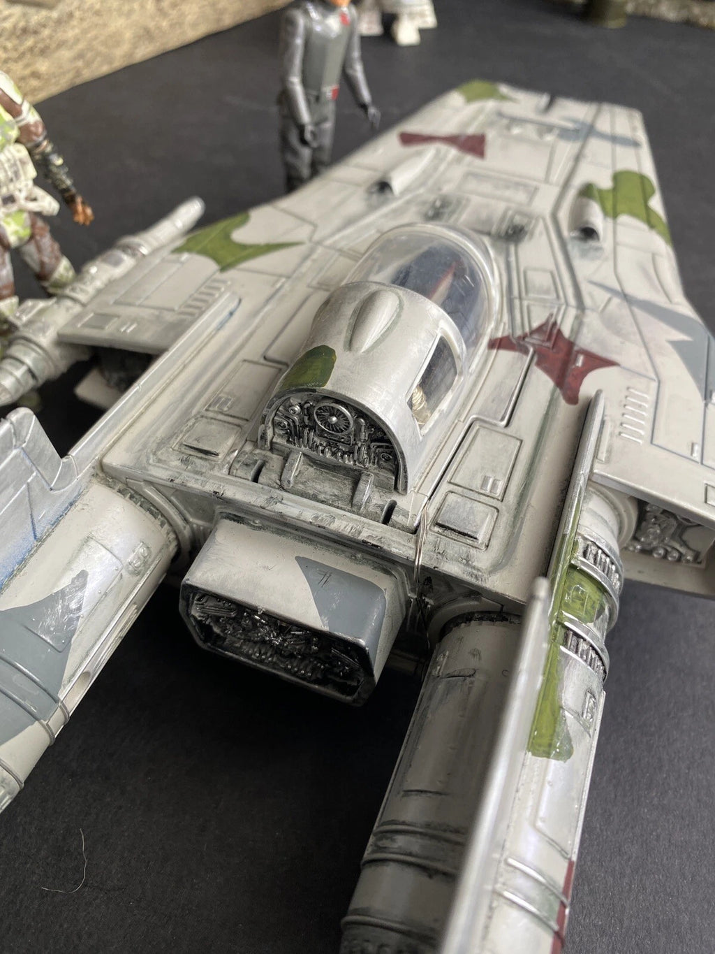 A-Wing “Hunter’s Fang” –  Rebel Interceptor Kashyyyk Camo Starfighter Star Wars - view 12