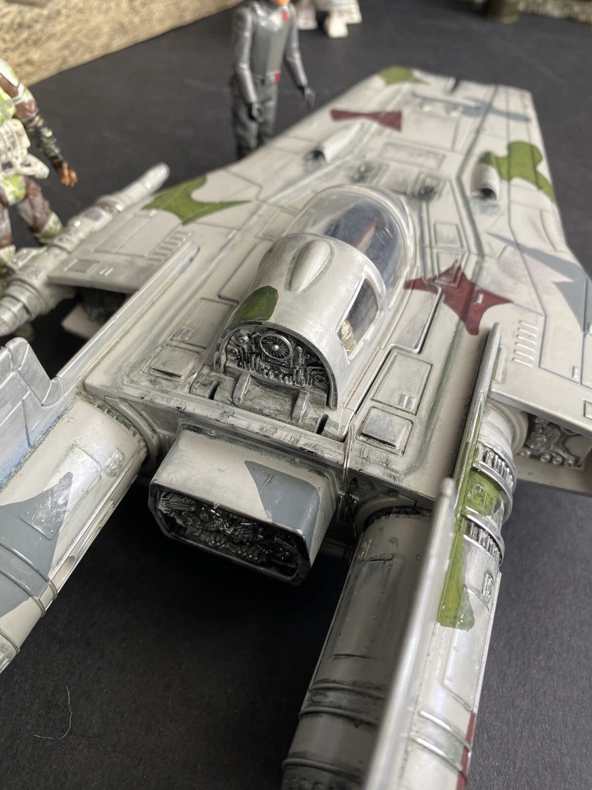 A-Wing “Hunter’s Fang” –  Rebel Interceptor Kashyyyk Camo Starfighter Star Wars - view 12