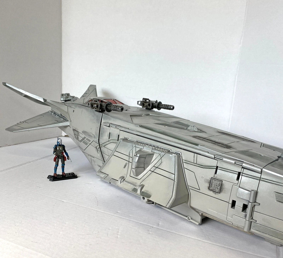 Star Wars Mandalorian Starfighter Bo Katan Kryze Diorama Mandalore Playset - view 4
