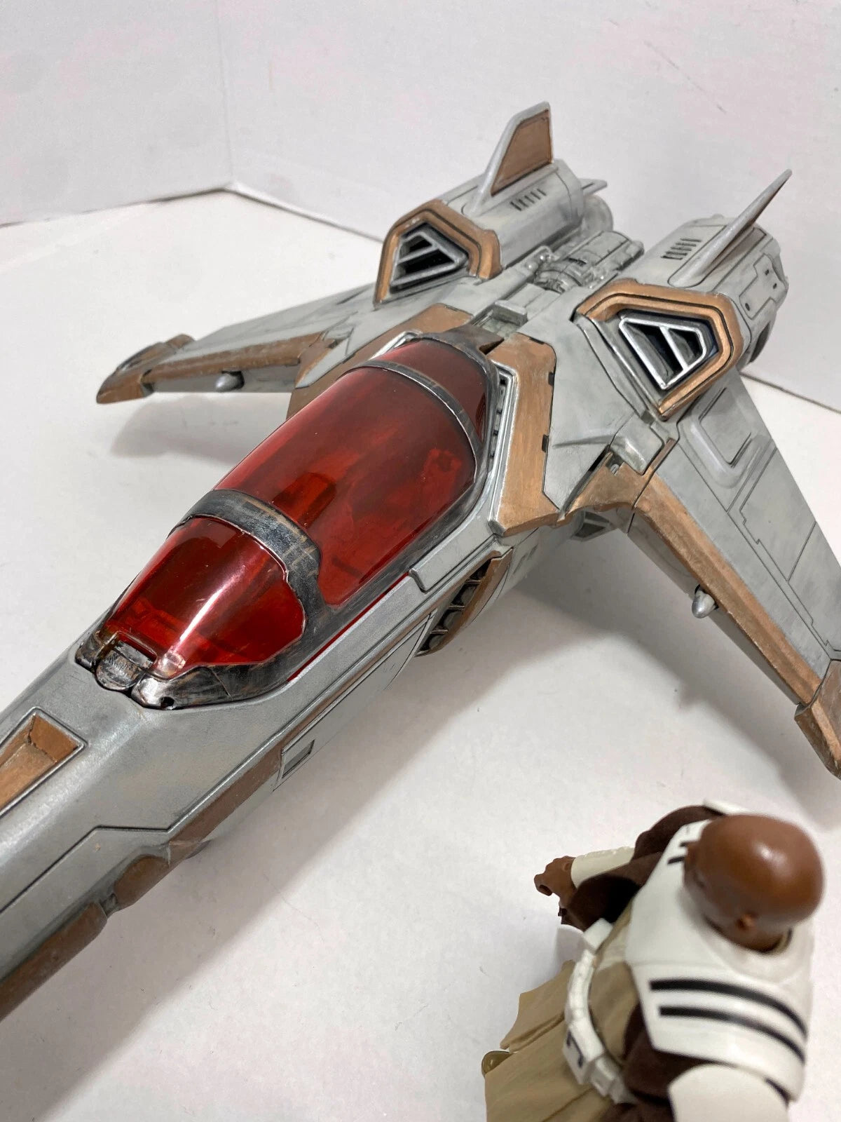 Star Wars Crimson Glass Starfighter Custom Ahsoka Rebels Clone Wars Mandalorian