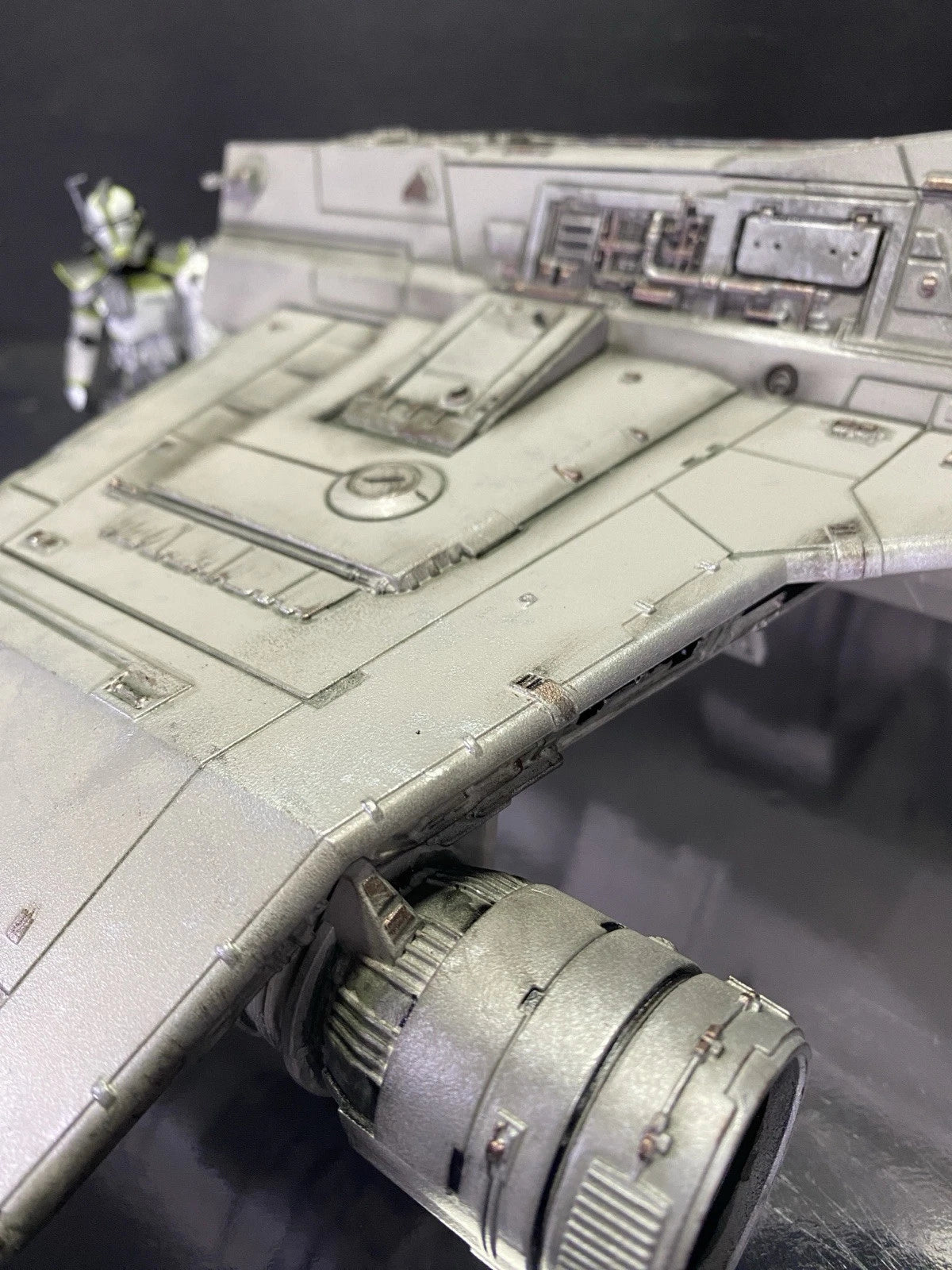 T-52 E-Wing Ghost Hound Imperial Interceptor Star Wars Andor Kenner Collectible