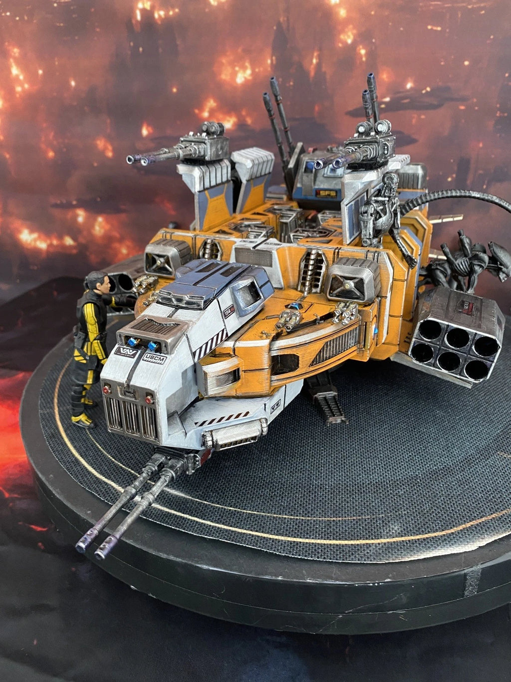 Tai Yong  NEX-8 Blacksite Carrier | Custom Deus Ex Corporate Assault Craft