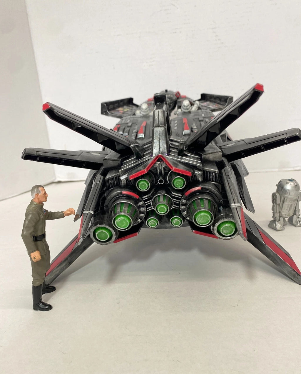 Star Wars Andor Assault Ship Starfighter Empire Vintage Kenner Collectible - view 7