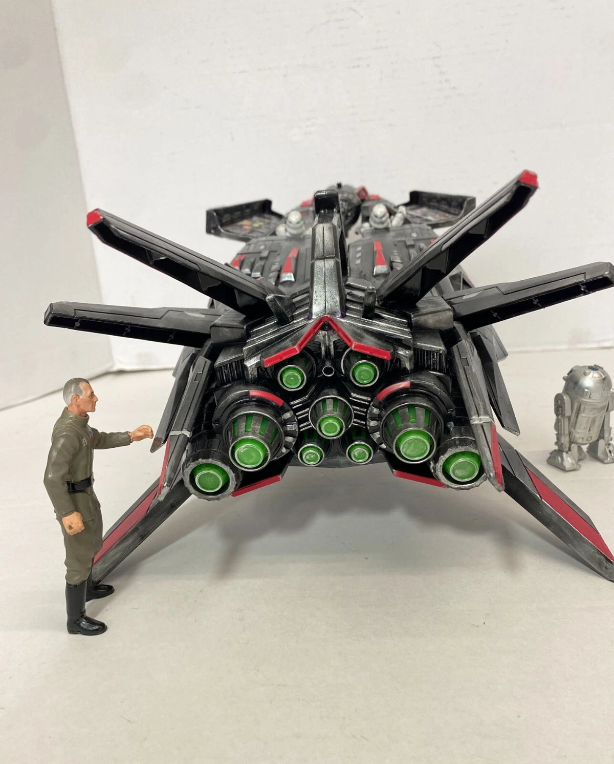 Star Wars Andor Assault Ship Starfighter Empire Vintage Kenner Collectible - view 7